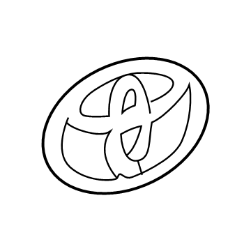 Toyota 90975-02148 Emblem