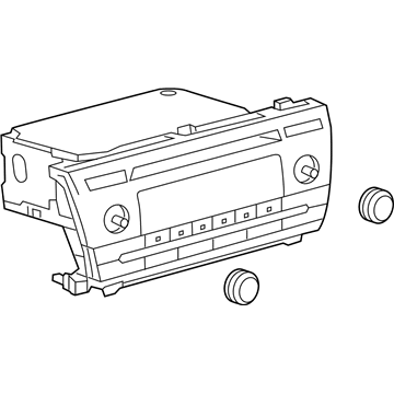 Toyota 86120-02F60 AM/FM CD