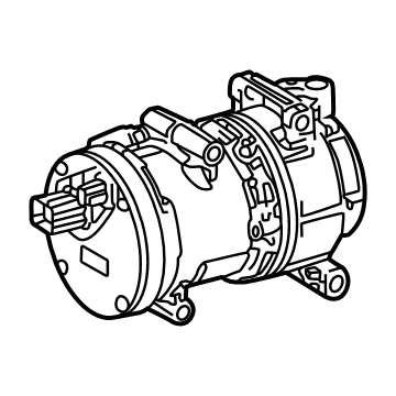 Toyota 88370-42051 Compressor Assembly