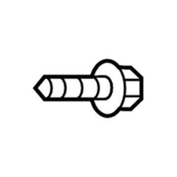 Toyota 90159-A0006 Wheel Opening Molding Screw