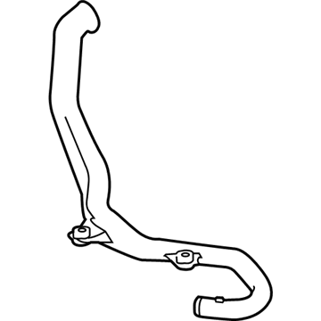 17621-0F010 Toyota Inlet Hose, Passenger Side Illustration 1 of 1