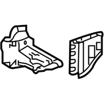 Toyota 53726-0C902 Lower Support