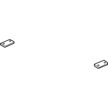 Toyota 55725-60040 Hinge Reinforcement