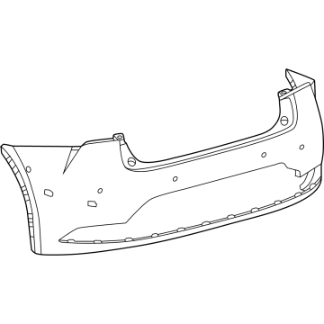 Toyota Prius Bumper Cover - 52159-47951