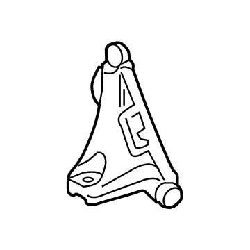 Toyota 12311-F0200 Bracket, Engine Mounting, Front(For Transverse Engine) 12311-F0200 Toyota Bracket, Engine Mounting, Front(For Transverse Engine) Illustration 1 of 1