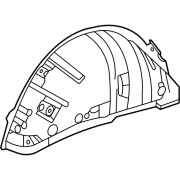 Toyota 61607-30320 Inner Wheelhouse