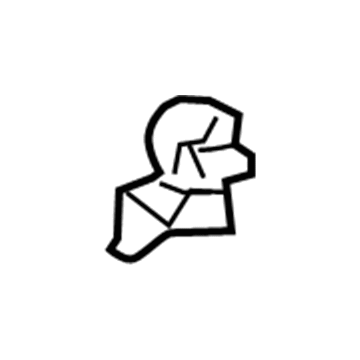 Toyota 72505-AD010 Lock Assembly