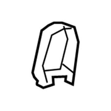 71814-AD010-B0 Toyota Lock Cover, Gray, Driver Side Illustration 1 of 1