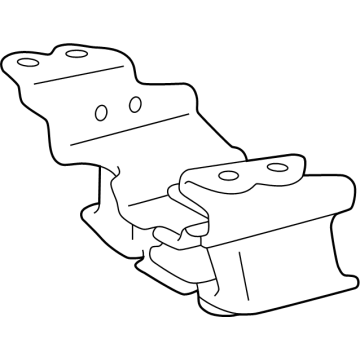 Toyota 12371-25190 Rear Mount