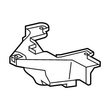Toyota 53115-35060 Grille Bracket 53115-35060 Toyota Grille Bracket Illustration 1 of 1