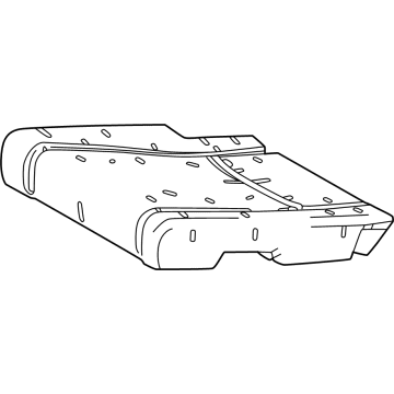 Toyota 79245-0E030 Seat Cushion Pad