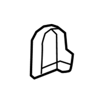 Toyota 71629-0C030-E0 Trim Cover