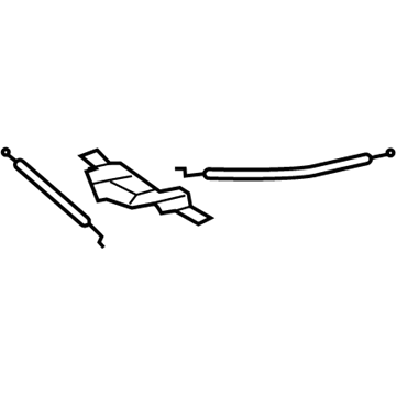 Toyota 72207-0C011 Stop Plate