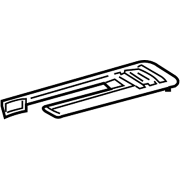 Toyota 72157-0C010-C0 Track Cover