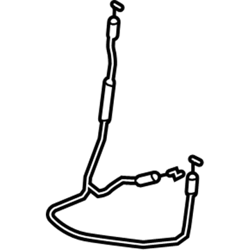 Toyota 72704-0C030 Release Cable