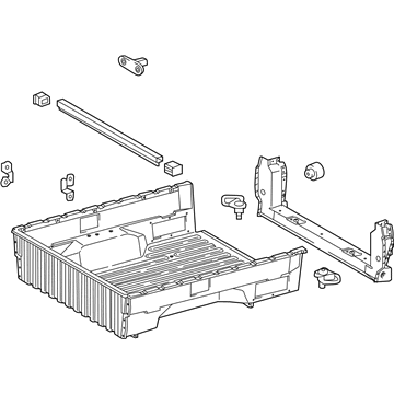 Toyota 65100-04511 Inner Box Assembly
