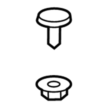 Toyota 73219-02030 Belt & Retractor Stopper