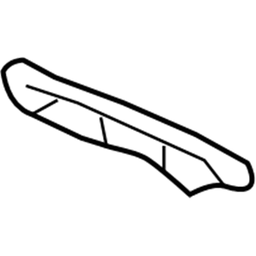 Toyota 58385-06030 Rear Body Panel Bracket