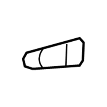 69241-06100 Toyota Handle, Outside Pad, Front Illustration 1 of 1