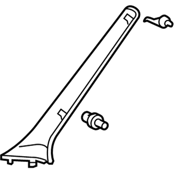 Scion 62211-52050-B0 Windshield Pillar Trim