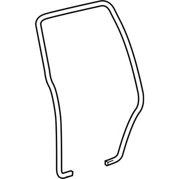 Scion 62331-52010-B1 Rear Weatherstrip