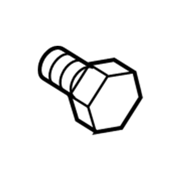 Toyota 90119-A0316 Battery Mount Bolt