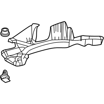 Toyota 57627-12130 Rear Cover