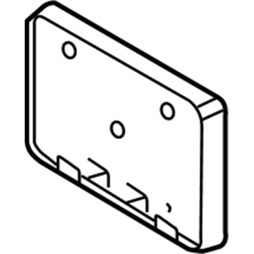 Toyota 52114-06030 License Panel