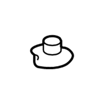 Toyota 52535-50060 Side Support Retainer