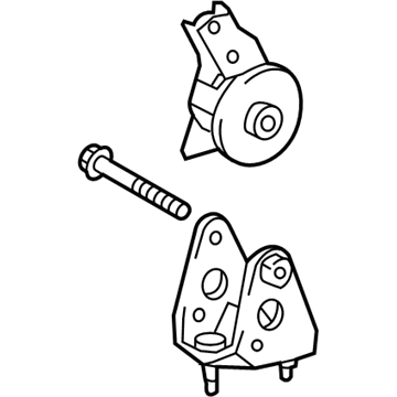 Toyota 12380-0P120 Rear Mount