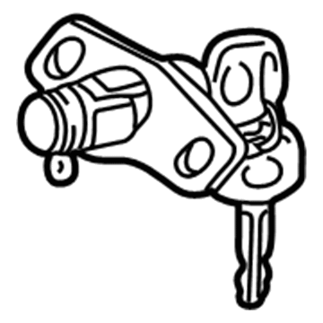 Toyota 69055-41130 Cylinder & Keys