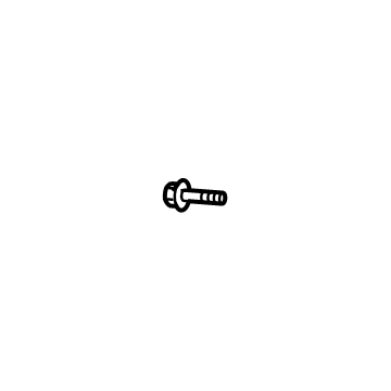 90118-WB658 Toyota Hinge Bolt Illustration 1 of 1