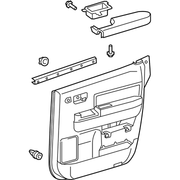 Toyota 67630-0C201-C1 Door Trim Panel