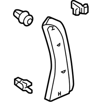 Toyota 67674-0C030-C0 Frame Trim
