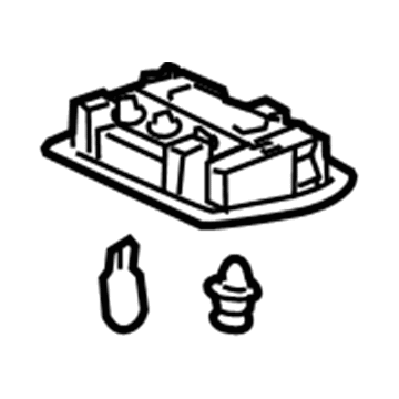 81260-21050-B0 Toyota Map Lamp Illustration 1 of 1