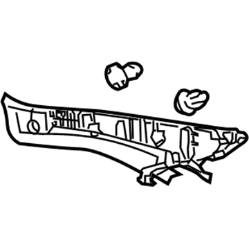 62470-21030-B1 Toyota Inner Panel, Passenger Side Illustration 1 of 1