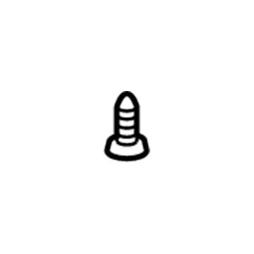 90152-50027 Toyota Sunvisor Screw Illustration 1 of 1