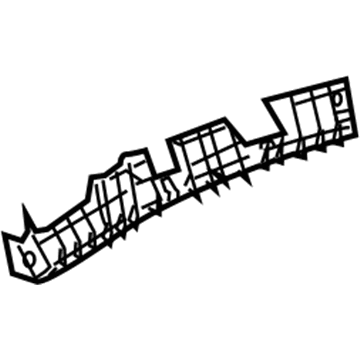 66413-21020 Toyota Spacer, Front Passenger Side Illustration 1 of 1