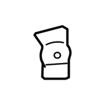 Toyota 53715-60040 Extension, Rear Passenger Side 53715-60040 Toyota Extension, Rear Passenger Side Illustration 1 of 1