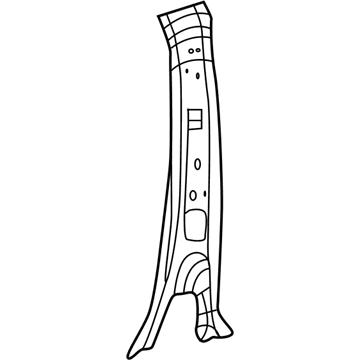 Toyota 61306-02190 Inner Center Pillar