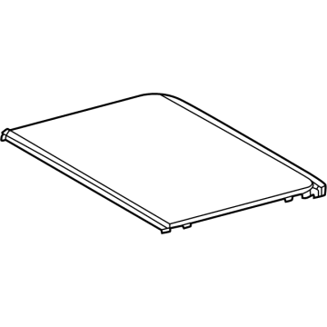 Toyota 63201-0C040 Sunroof Glass