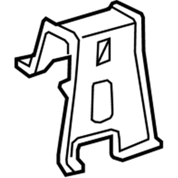 58995-52020 Toyota Mount Bracket Illustration 1 of 1