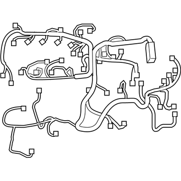 82121-12L50 Toyota Engine Harness Illustration 1 of 1