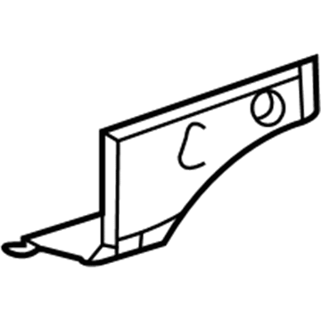 Toyota 53712-48020 Front Panel