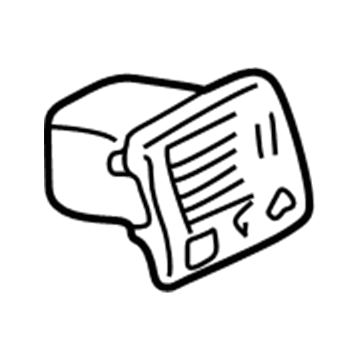 Toyota 55650-AC010-A0 Vent Louver