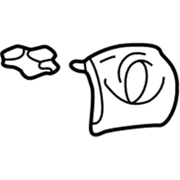 Toyota 55480-AC040-B0 Bezel