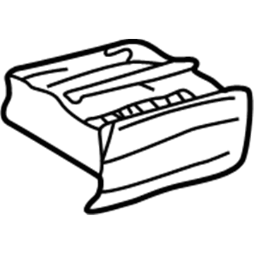 Toyota 74101-AC030 Ashtray Assembly Insert