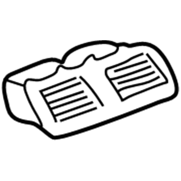 Toyota 55660-AC010 Vent Louver