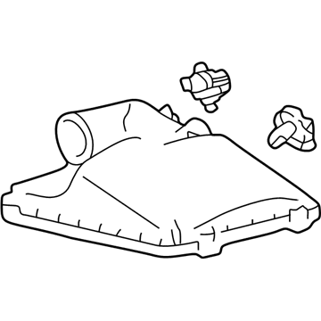 17705-0D020 Toyota Upper Cover Illustration 1 of 1