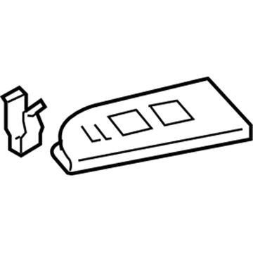 Toyota 74232-48070-E0 Switch Bezel